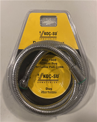 DUŞ HORTUMU 170CM FULL ÇELİK BLİSTER